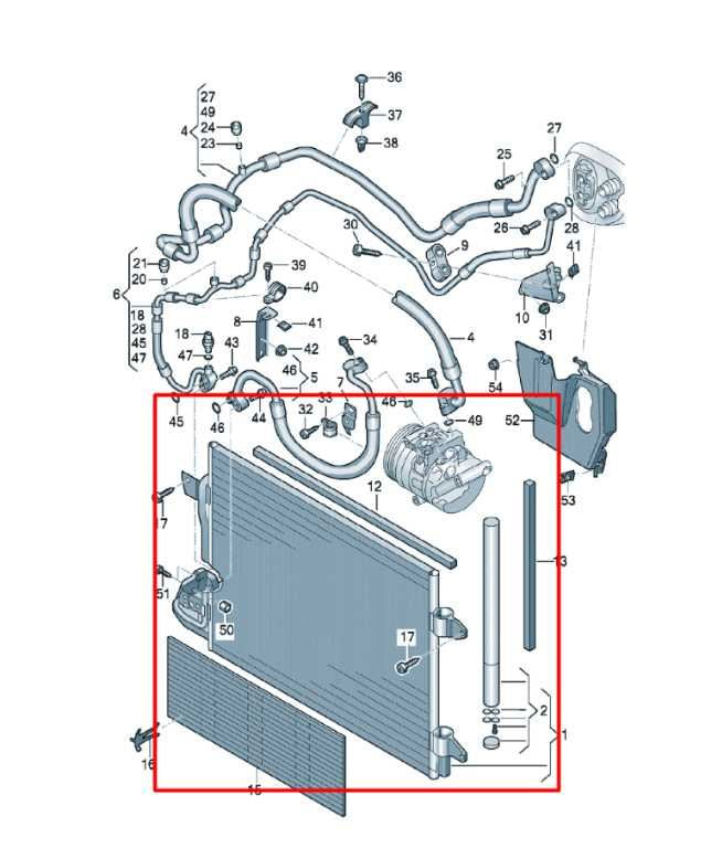 2006-2014 Volkswagen Golf GTI AC Radiator Condenser 1K0-820-411-P OEM1