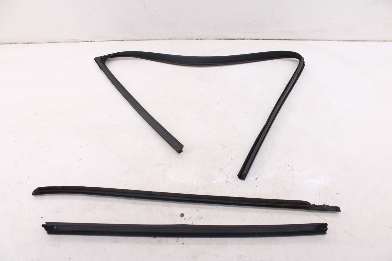 2019-25 Infiniti QX50 Essential Front Left Door Glass Run Channel Trim Belt Set - Alshned Auto Parts