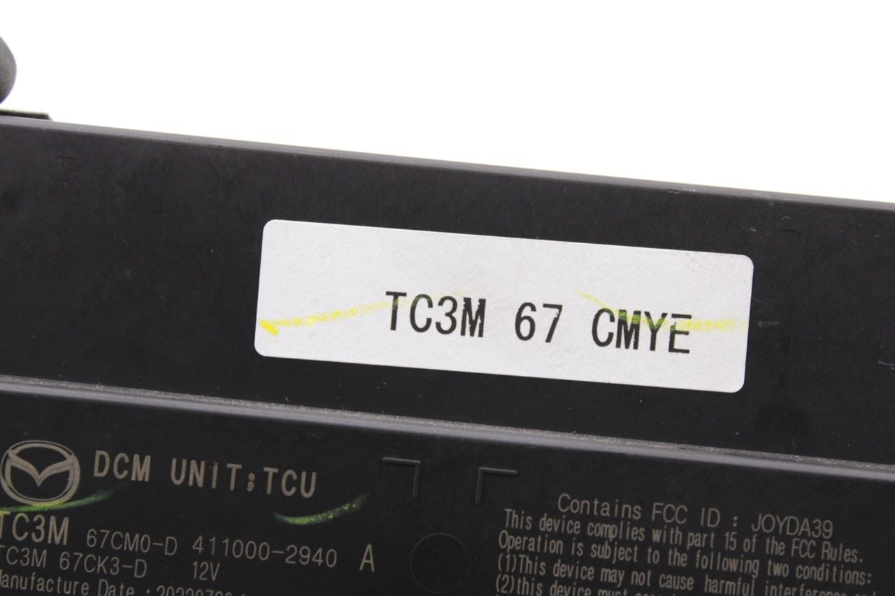 2019-2023 Mazda CX-9 Grand Touring Data Telematics Communication Control Module - Alshned Auto Parts