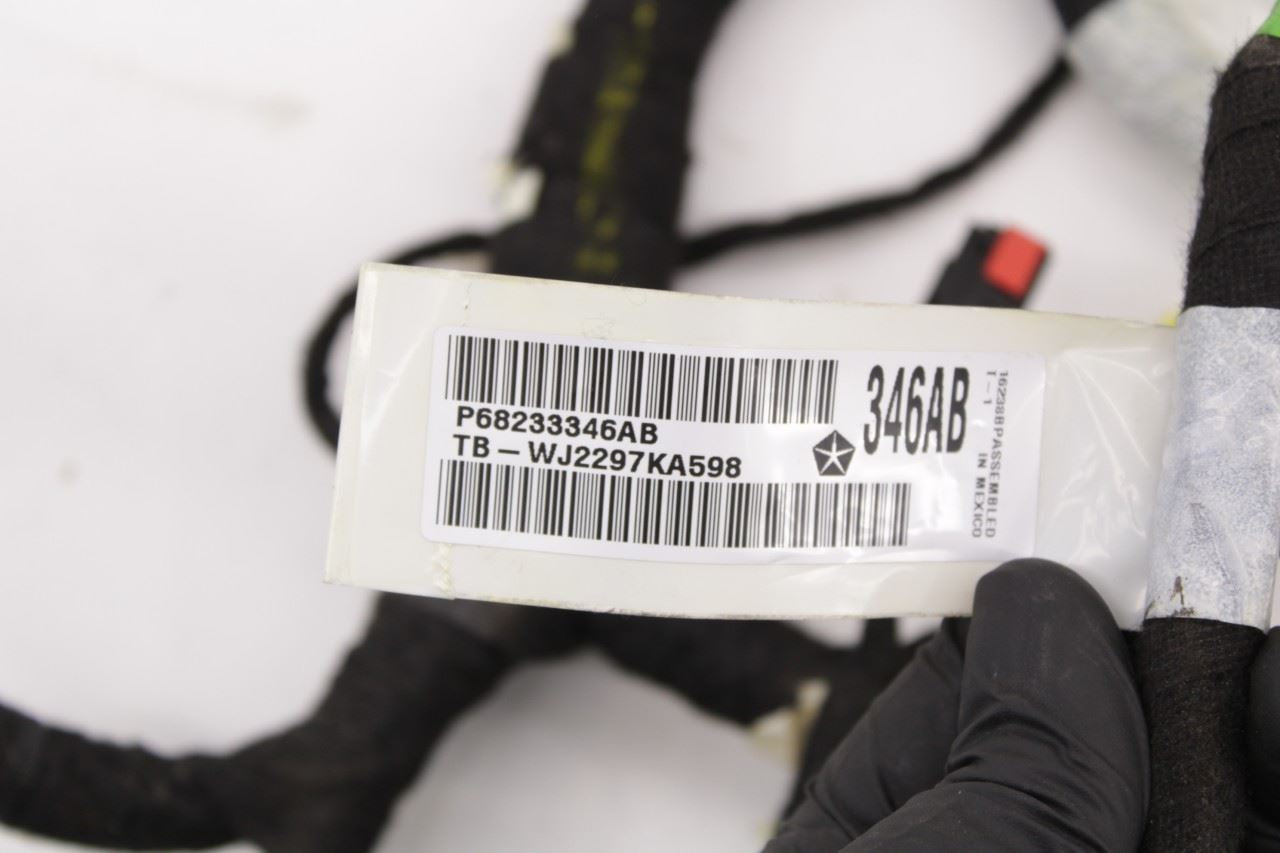 2018 Jeep Cherokee Limited Dash Instrument Panel Wire Harness 68369060AA *ReaD* - Alshned Auto Parts
