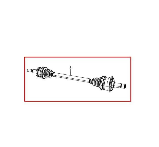 2011-2025 Dodge Durango SXT AWD Rear Left Driver Side CV Axle Drive Half Shaft1