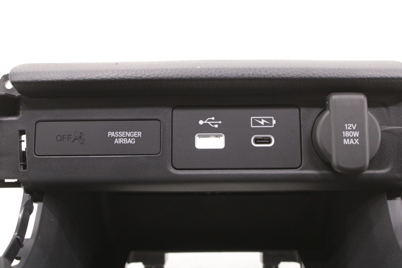 23-25 Acura Integra A-Spec 1.5L Front Center Console Trim Panel w/ Power Outlet - Alshned Auto Parts