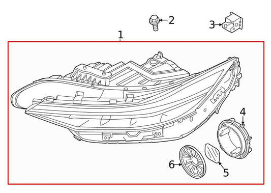 24-25 Hyundai Elantra SE 2.0L Front Passenger RH Side LED Headlight Lamp *ReaD* - Alshned Auto Parts