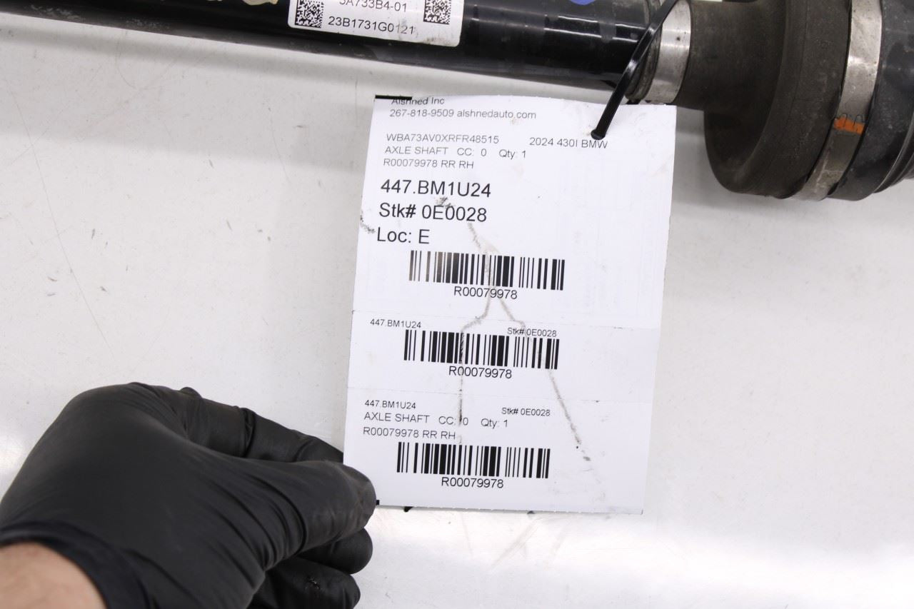 2023-25 BMW 430i Gran Coupe xDrive AWD Rear Right Side CV Axle Drive Half Shaft - Alshned Auto Parts