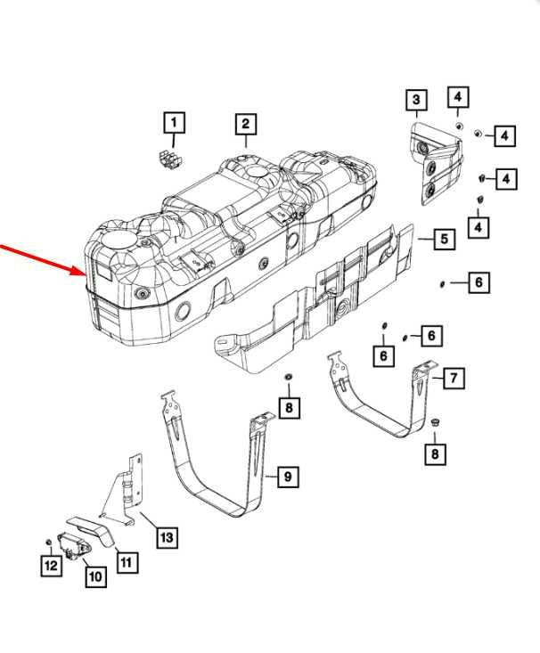 2018-2019 Ram 1500 Classic Express Quad Cab 5.7L Fuel Gas Tank 26 US Gallons2