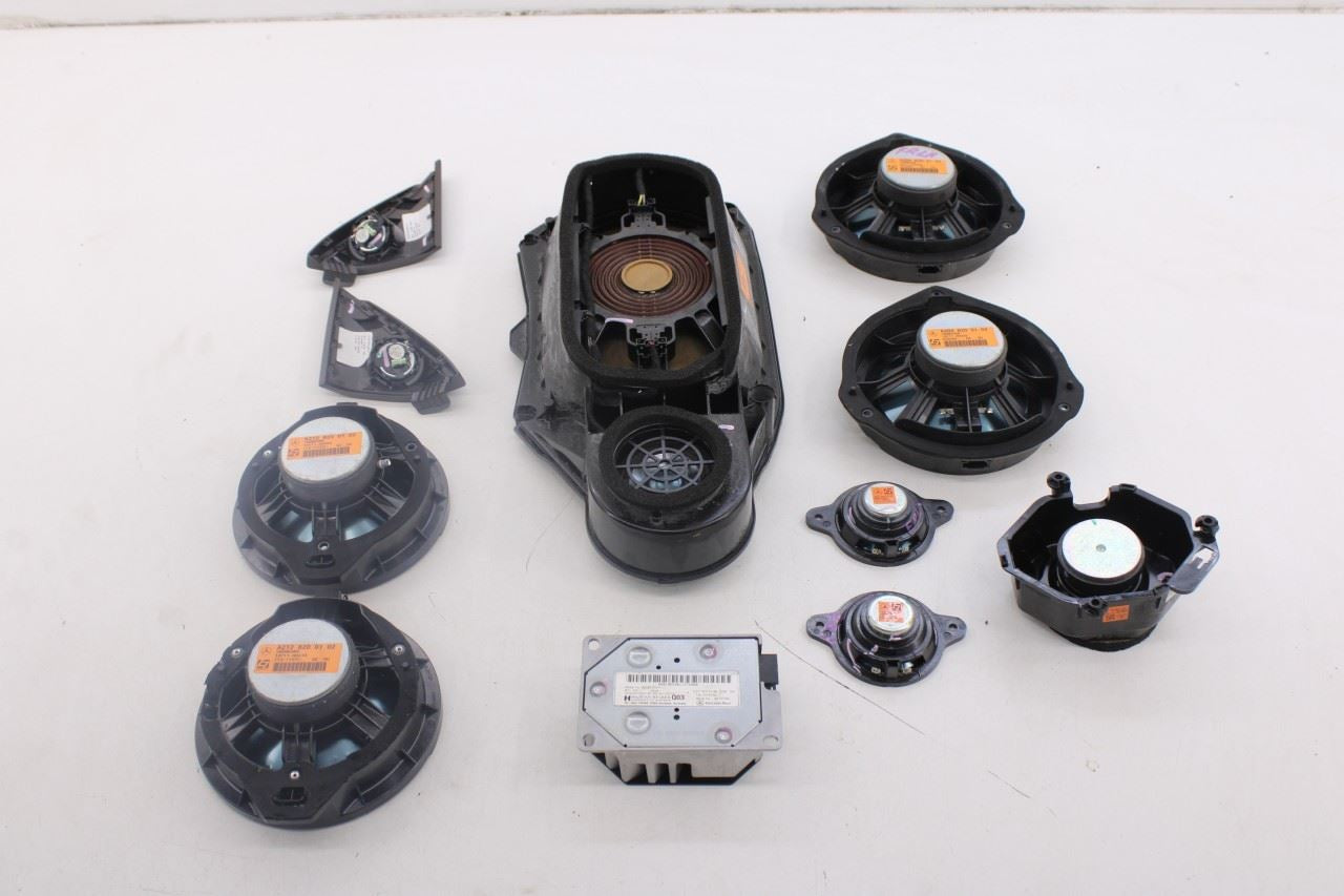 2010-12 Mercedes-Benz E350 4Matic Harman Kardon Speakers and Amplifier Set of 11 - Alshned Auto Parts