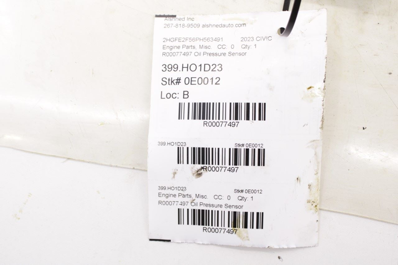 22-24 Honda Civic Sport 2L Engine VTC Solenoid Spool Valve 15810-64S-A01 *ReaD* - Alshned Auto Parts