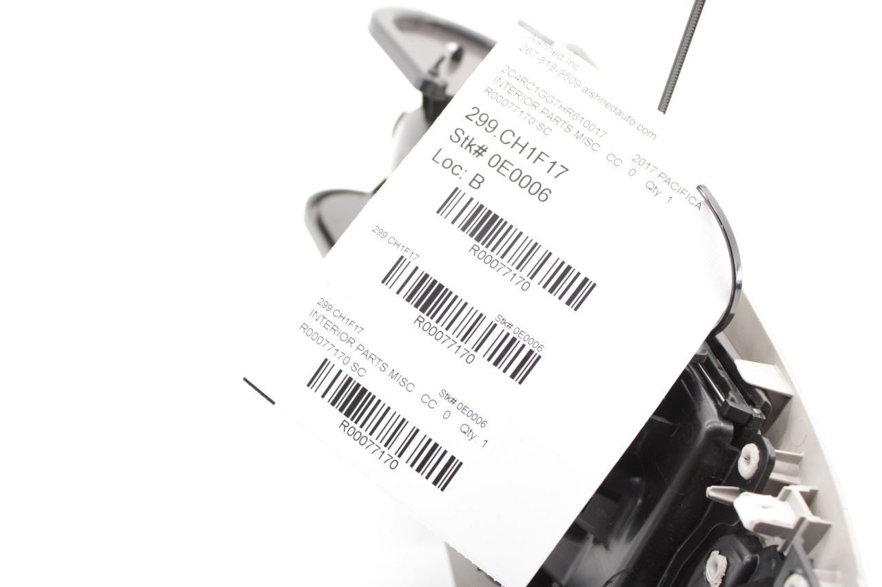 2017-20 Chrysler Pacifica Rear Left Quarter Panel Built-In Vacuum Cleaner Switch - Alshned Auto Parts