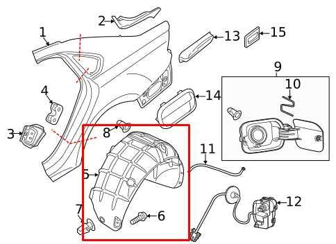 2016-2019 Volkswagen Passat SE Rear Right Side Wheelhouse Liner Splash Shield - Alshned Auto Parts