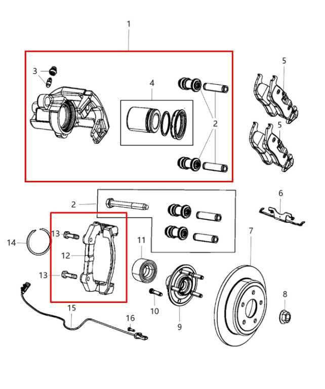 2011-20 Jeep Grand Cherokee Overland 3.6L AWD Rear Left Side Brake Disc Caliper - Alshned Auto Parts
