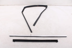 2019-25 Infiniti QX50 Essential Rear Right Door Glass Run Channel Trim Belt Set
