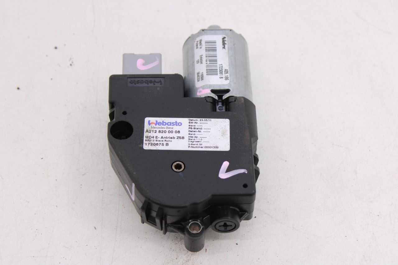 2010-2016 Mercedes-Benz E350 Luxury 4Matic Power Sliding Glass Sunroof Motor Set - Alshned Auto Parts