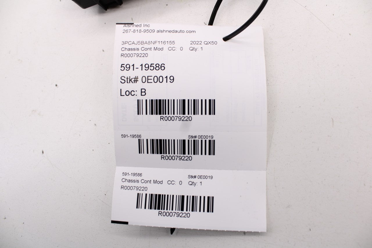 2021-2022 Infiniti QX50 LUXE Body Computer Control Module BCM 284B1-9CM1A OEM - Alshned Auto Parts