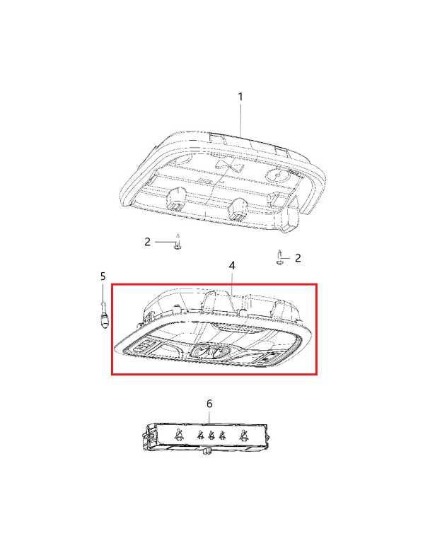 14-18 Jeep Cherokee Limited FR Roof Overhead Console Dome Light Lamp 1WG411DAAI - Alshned Auto Parts