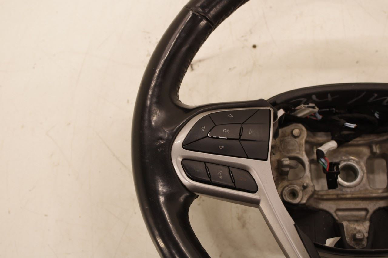 14-22 Jeep Cherokee Latitude 3.2L 4WD Steering Wheel Leather w/ Control Buttons - Alshned Auto Parts