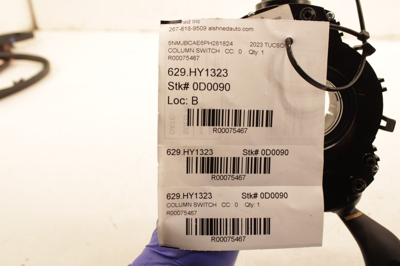 22-23 Hyundai Tucson SEL 2.5L AWD Steering Column Light Turn Signal Wiper Switch - Alshned Auto Parts