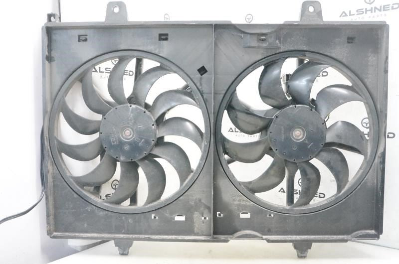 2010-2015 Nissan Rogue 2.5L Dual Radiator Cooling Fan Motor Assy 21481-JG70A OEM - Alshned Auto Parts