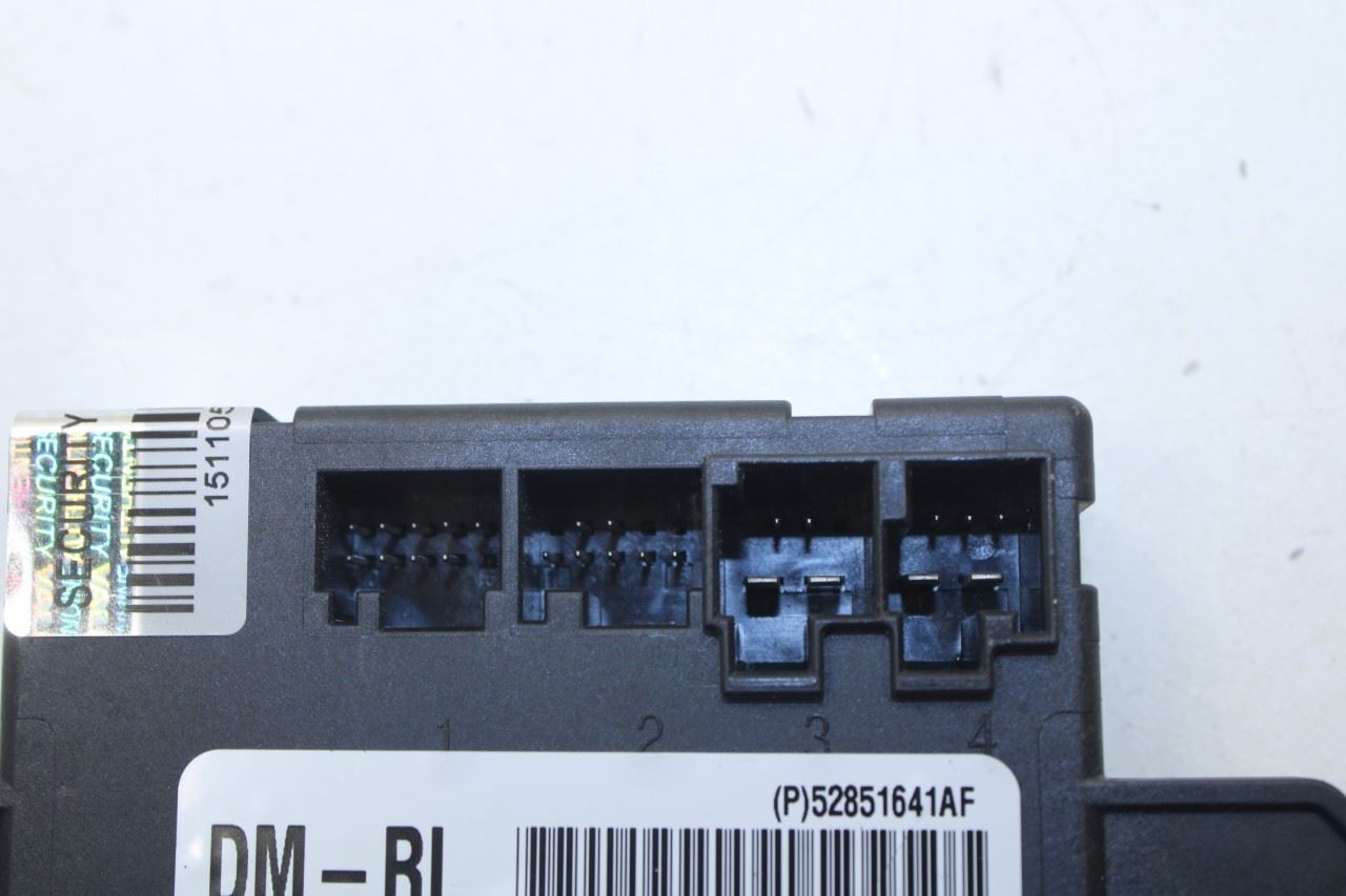 2017-2020 Maserati Ghibli 3.0L RWD Rear Driver Left Side Door Control Module ECU - Alshned Auto Parts