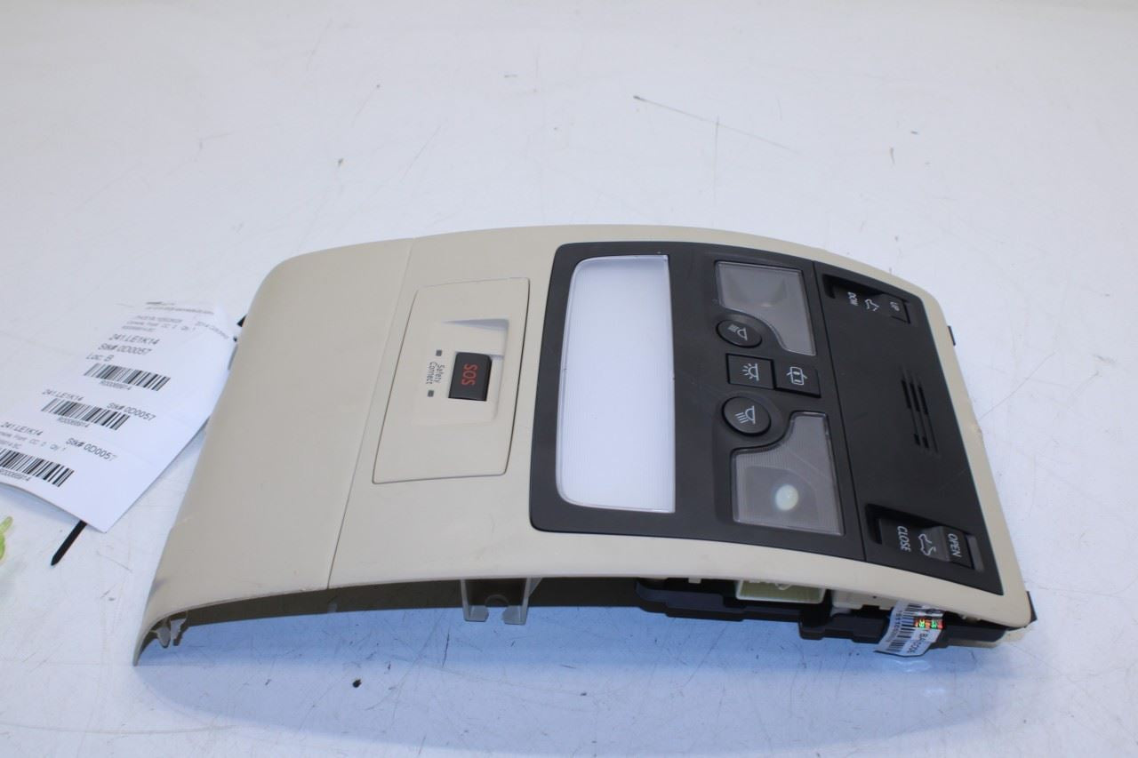2013-2015 Lexus GS350 Roof Overhead Console Dome Light Lamp 81206-30140-A0 *ReaD - Alshned Auto Parts
