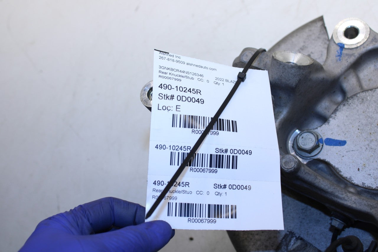 2019-2024 Chevrolet Blazer 2LT Rear Right Side Spindle Knuckle Hub 85024987 OEM - Alshned Auto Parts