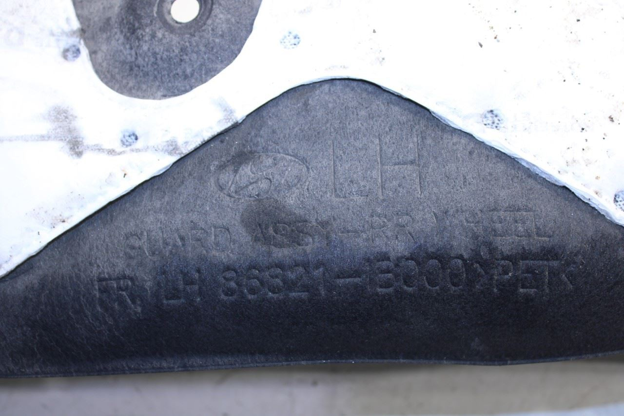 2021-25 Hyundai Elantra SEL Rear Left Wheelhouse Liner Splash Shield 86821-AA000 - Alshned Auto Parts
