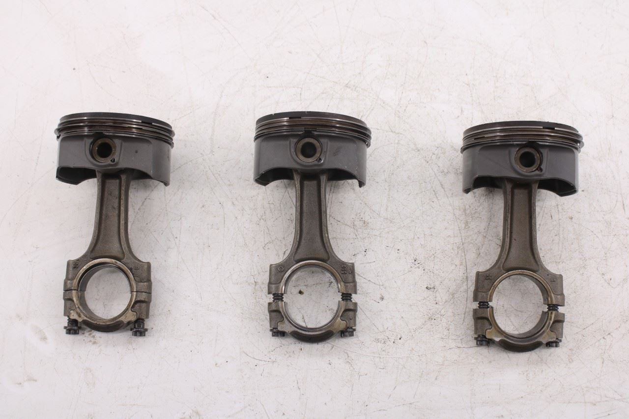 10-11 SeaDoo/BRP GTX IS (215) Engine Piston w/ Connecting Rod Set of 3 4209175167