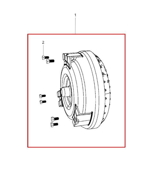 2012-14 Dodge Challenger SXT 3.6L Auto Transmission Torque Converter 68078840AA - Alshned Auto Parts