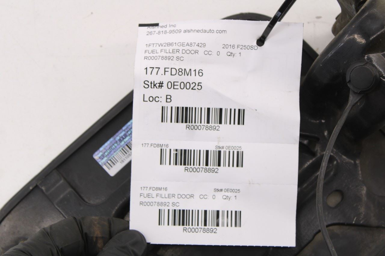 2011-2016 Ford F250 Lariat Fuel Tank Filler Door Lid Cover BC34-9945A86-A12 OEM - Alshned Auto Parts