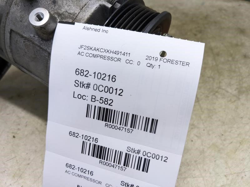 2019-2021 Subaru Forester AC Compressor 73111SJ030 OEM - Alshned Auto Parts