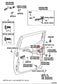 2015-2023 Toyota Tacoma SR5 Rear Right Passenger Side Door Lock Latch Actuator1