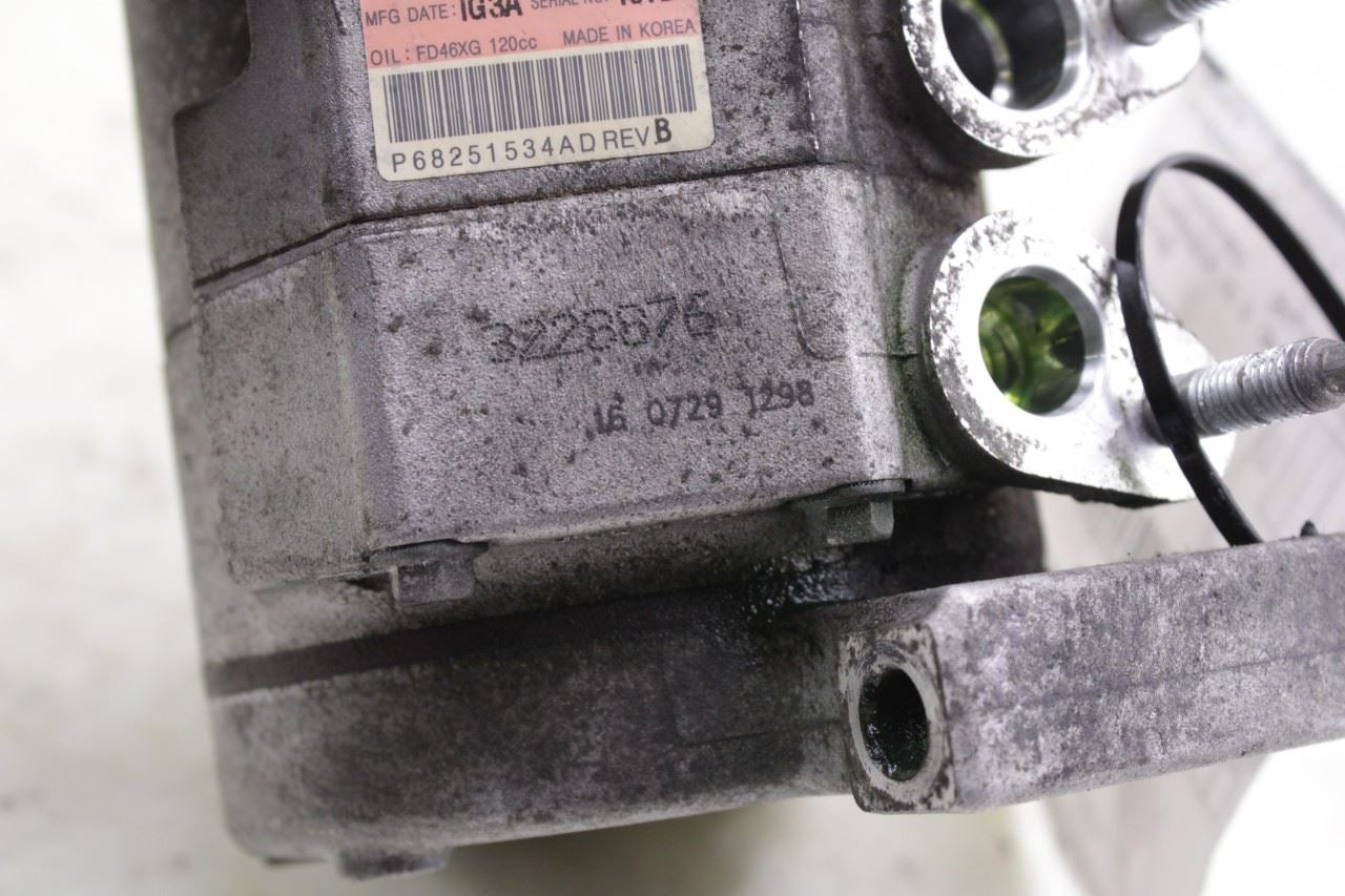 2016-2022 Jeep Grand Cherokee Overland AC Air Conditioner Compressor 68251534AD - Alshned Auto Parts