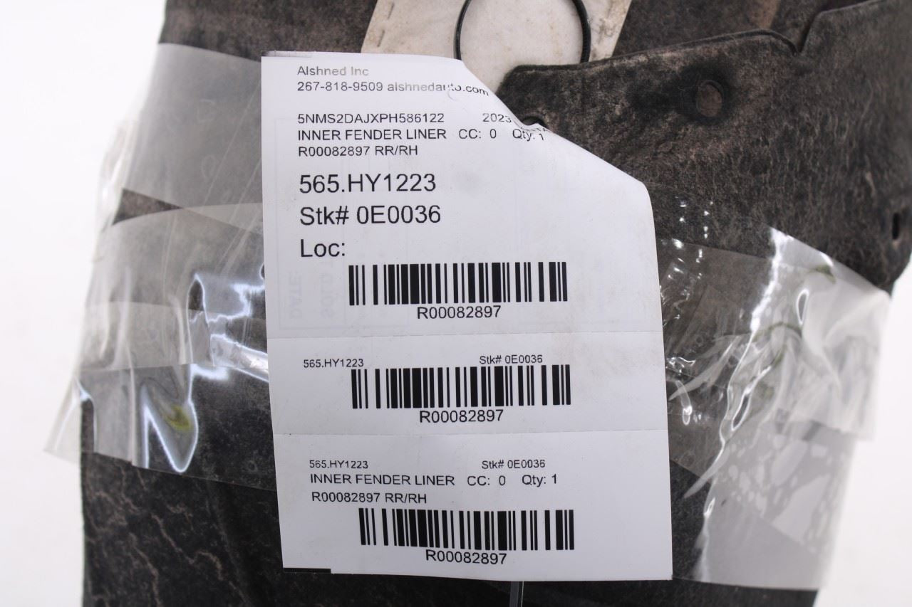 2021-2023 Hyundai Santa Fe SEL Rear Right Side Wheelhouse Liner Splash Shield12