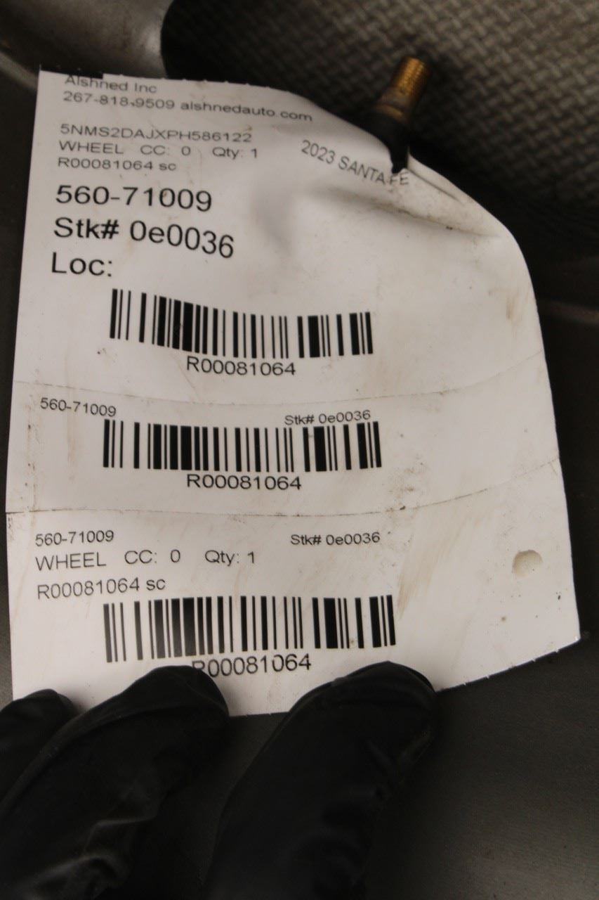 21-23 Hyundai Santa Fe SEL Aluminum Wheel R18x7.5 5 Spoke 52910-S2610 OEM *ReaD*11