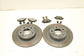 2024-2025 Chevrolet Trax 1.2L FWD Rear Disc Brake Rotors w Pads 640 Mileage OEM - Alshned Auto Parts