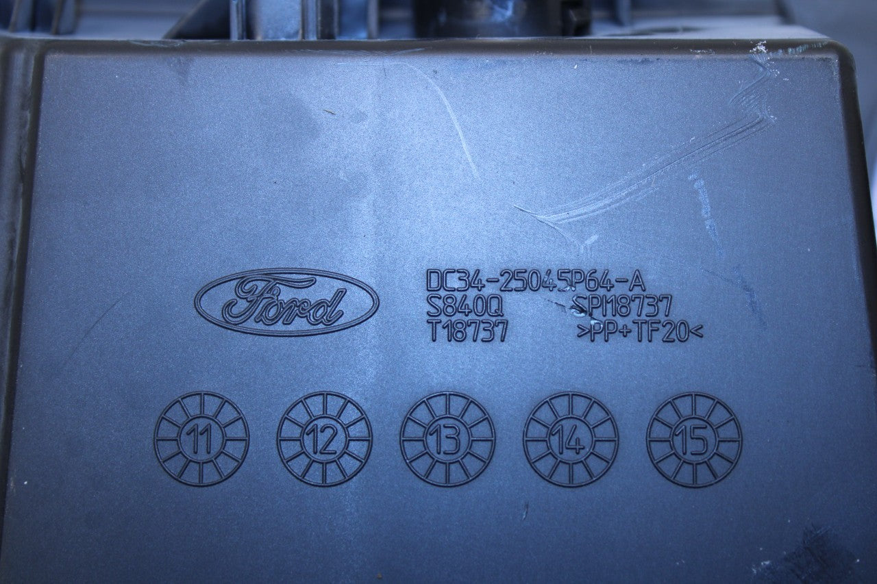 13-16 Ford F250 Lariat Crew Cab Center Dash Upper Storage Compartment w/ Speaker - Alshned Auto Parts