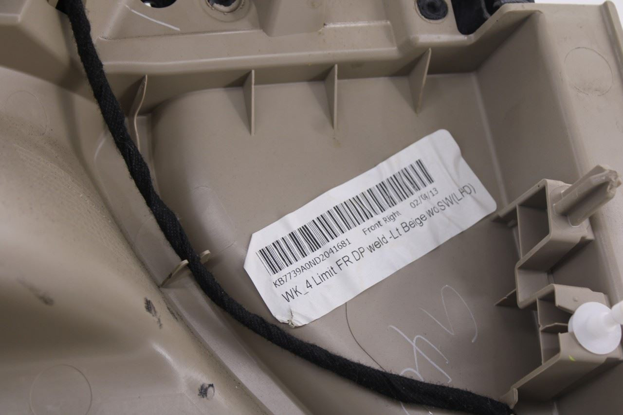 2014-17 Jeep Grand Cherokee Limited Front Right Side Door Trim Panel 5LL742L1AB - Alshned Auto Parts