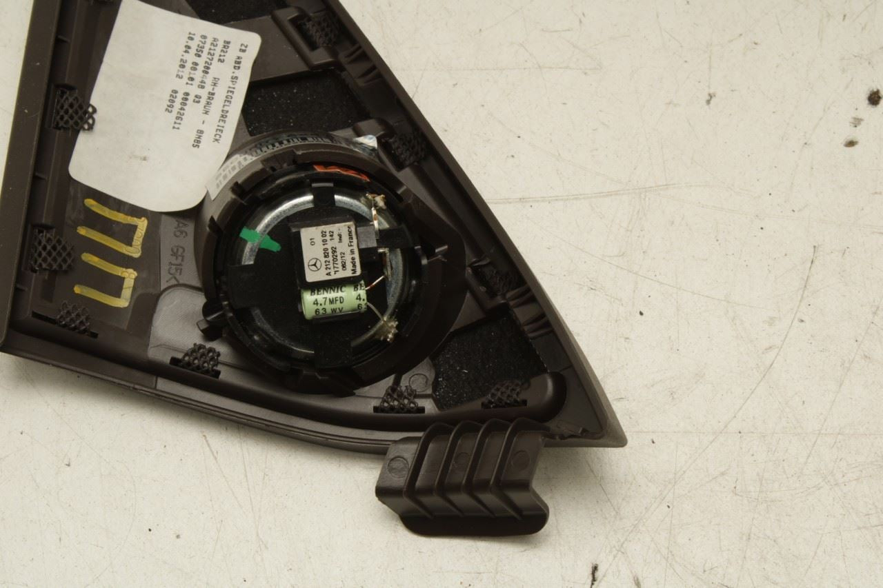 10-16 Mercedes-Benz E350 Sport 4MATIC FR RH and LH Door Speaker w/ Corner Covers - Alshned Auto Parts