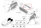 2021-24 Kia Sorento X-Line SX Prestige RR Trunk Sill Scuff Kick Plate Trim Panel - Alshned Auto Parts