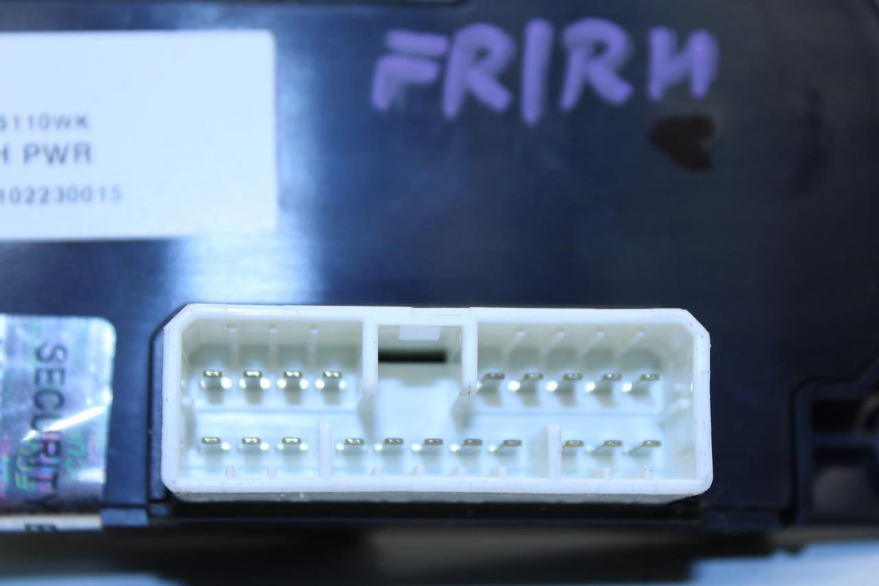 2018-2023 Kia Stinger GT1 Front Right Power Seat Adjustment Switch 88640J5011 - Alshned Auto Parts