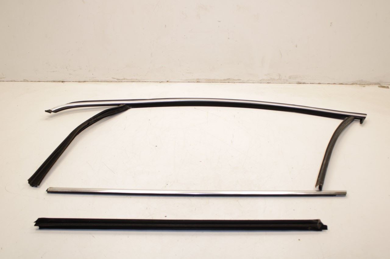 2011-2018 Volvo S60 Front Left Door Run Channel with Belt Molding Weatherstrip - Alshned Auto Parts