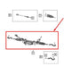 2016-21 Jeep Grand Cherokee Limited 4WD Power Steering Gear Rack and Pinion 73K - Alshned Auto Parts