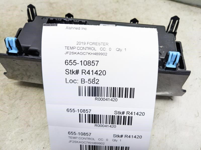 2019 Subaru Forester AC Heater Temperature Climate Control 72311-SJ450 OEM