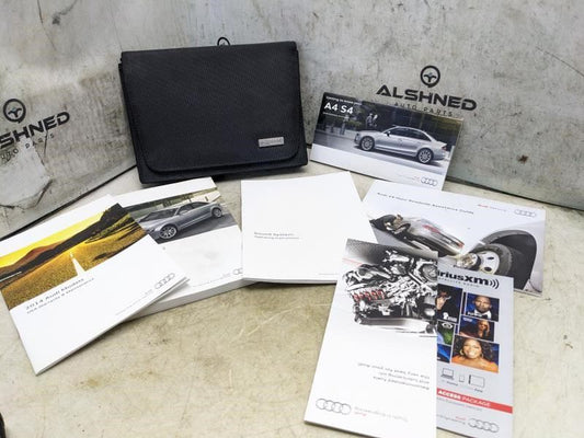 2014 Audi A4 / S4 Owners Manual Set with Case 142-561-8K0-23 OEM - Alshned Auto Parts