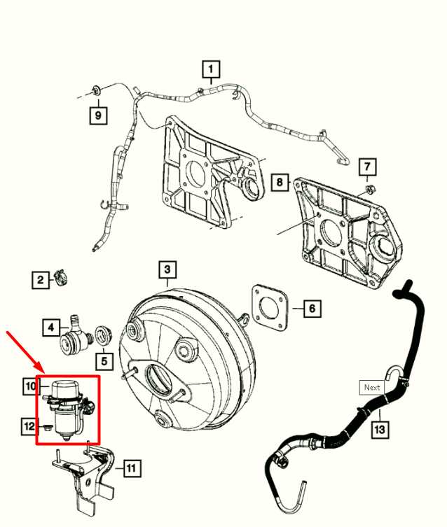 2012-2017 Jeep Wrangler Sahara Power Brake Booster Vacuum Air Pump 04581586AA - Alshned Auto Parts