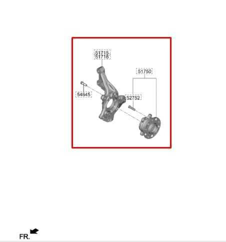 2020-23 Hyundai Sonata SE Front Left Driver Side Spindle Knuckle Hub 51710-L0500 - Alshned Auto Parts