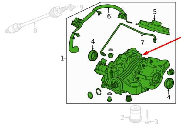 17-19 Buick Lacrosse Premium 3.6L AWD Rear Axle Differential Carrier 3.08 ratio - Alshned Auto Parts