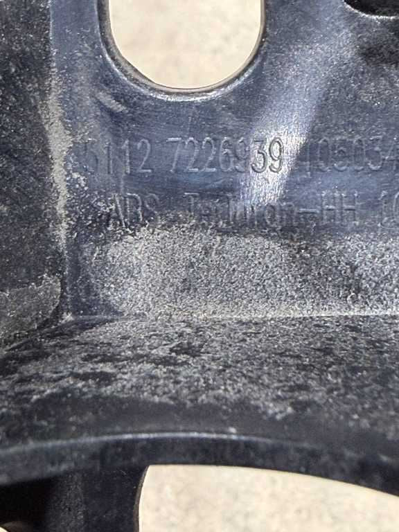 11-13 BMW X5 xDrive35i Rear Bumper Right Left and Center Mount Bracket Set of 517