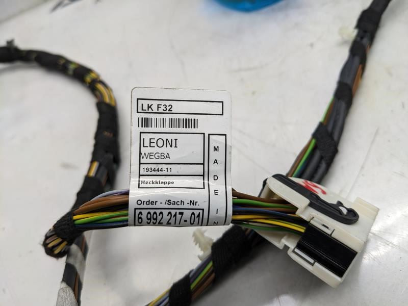 2018-2020 BMW 430i xDrive Rear Trunk Deck Lid Wire Wiring Harness 6992217 OEM5