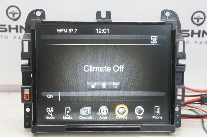 2015 Dodge Durango 8.4'' Display Uconnect Navi Radio Receiver 68164641AH *ReaD* - Alshned Auto Parts