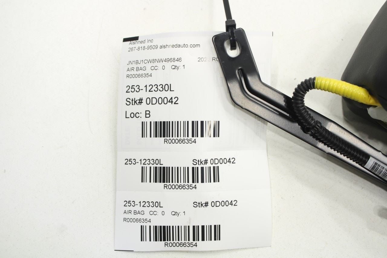 2020-2022 Nissan Rogue Sport SL AWD Rear Left Driver Side Seat Air Bag KHEH3-6MR0A OEM - Alshned Auto Parts